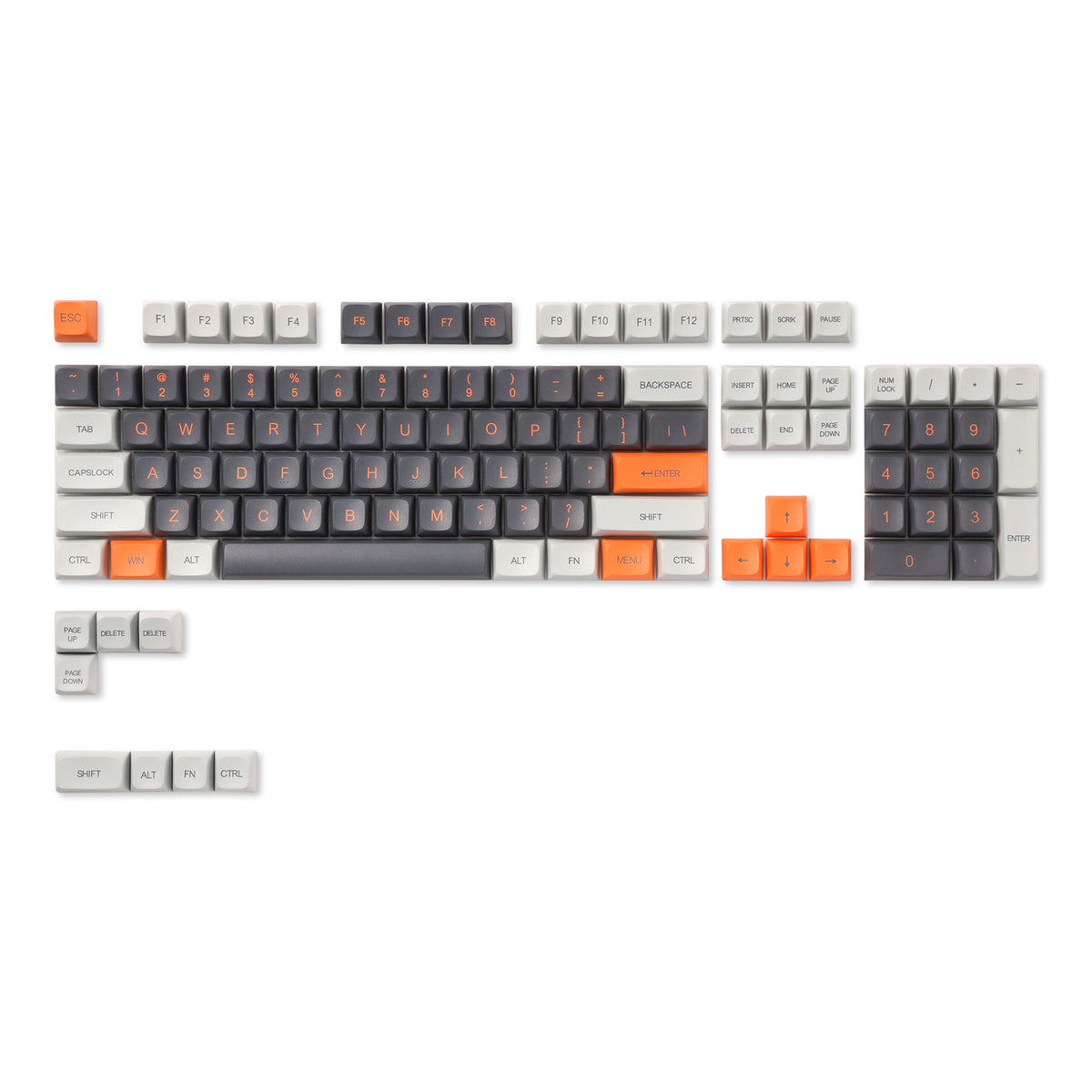 (Only Keycaps) Redragon x LTC PBT Double Shot 112-Key Pud..., image 3 of 11 - enlarged view