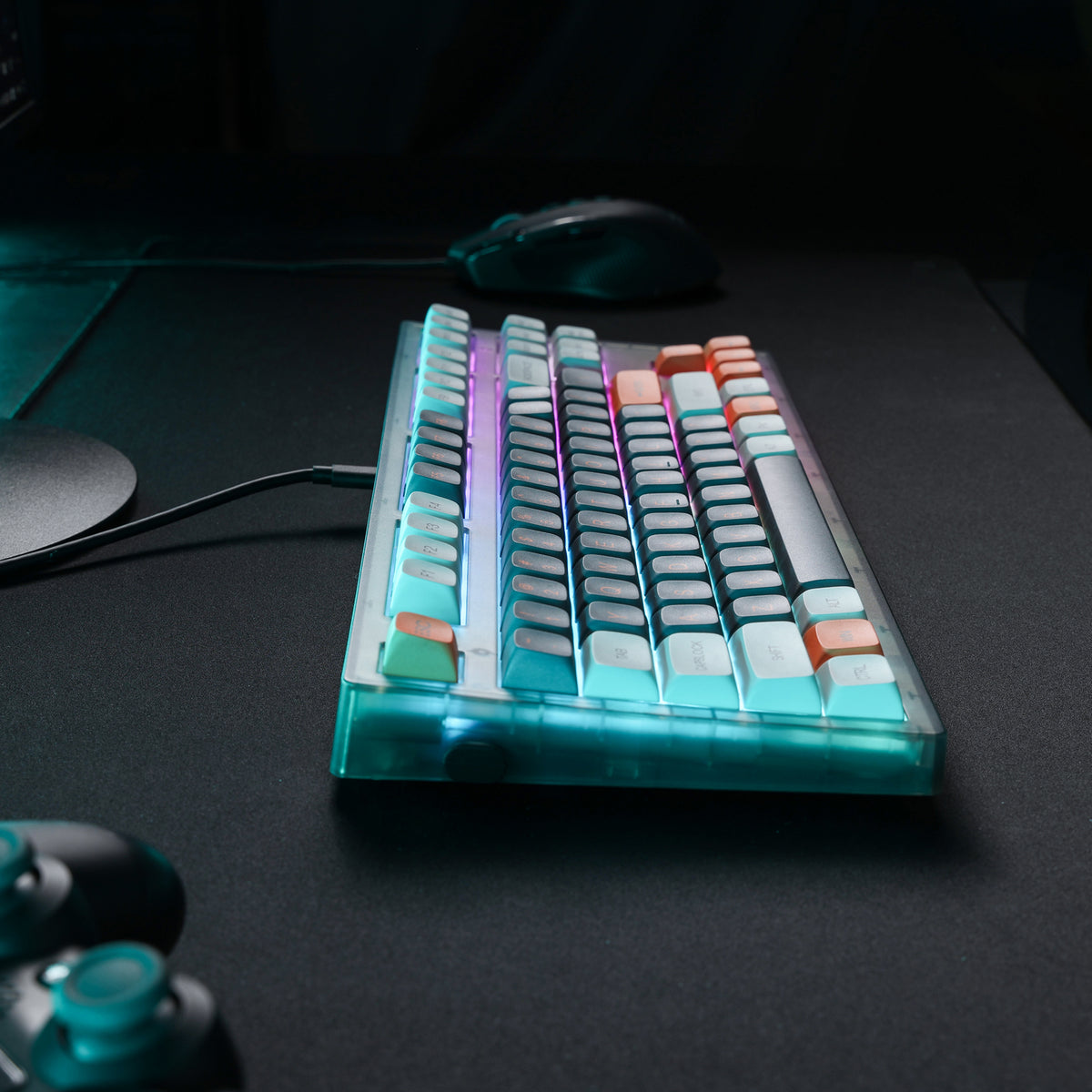 (Only Keycaps) Redragon x LTC PBT Double Shot 112-Key Pud..., image 10 of 11 - enlarged view