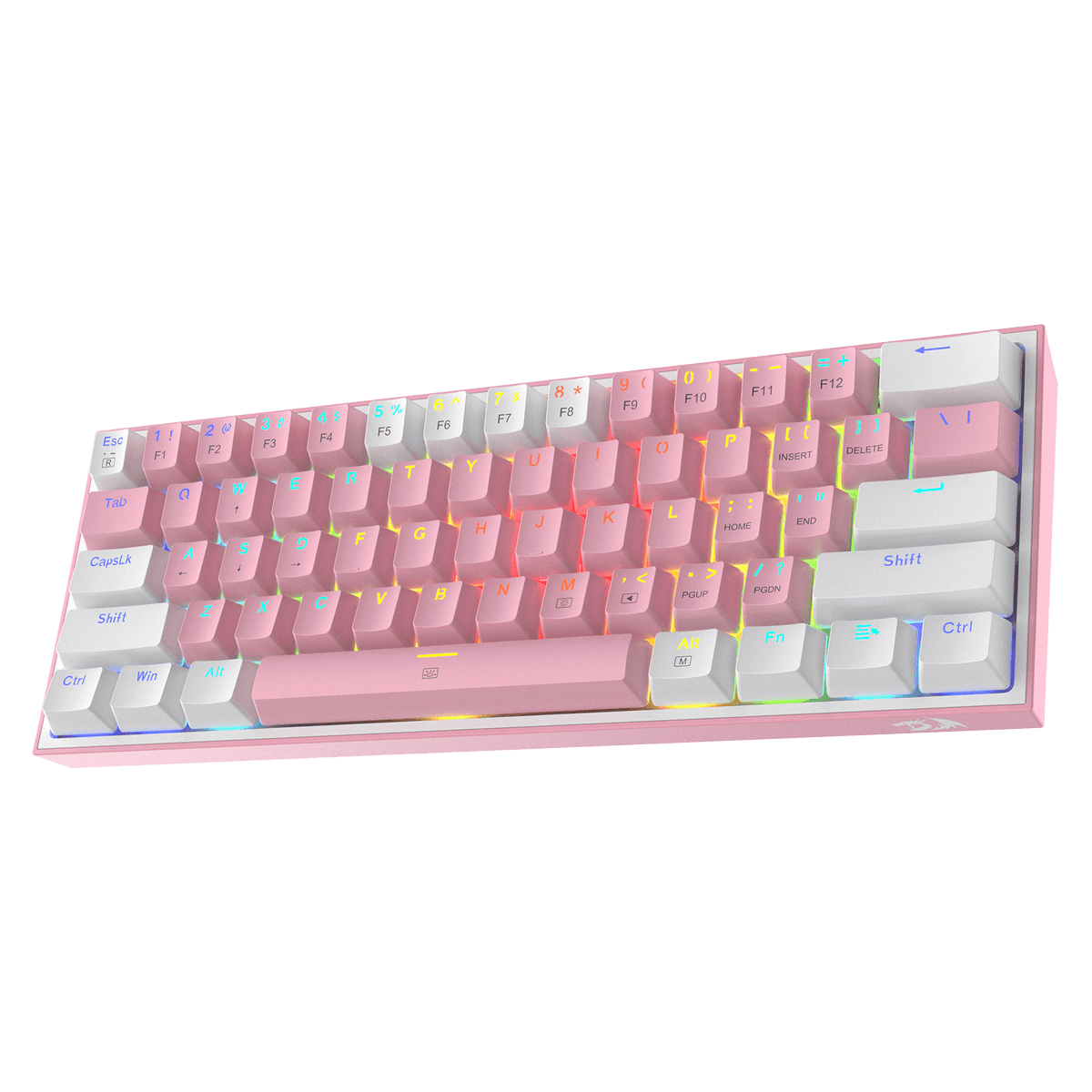 FIZZ K617 60 White & Pink Mechanical keyboard, image 10 of 12 - enlarged view