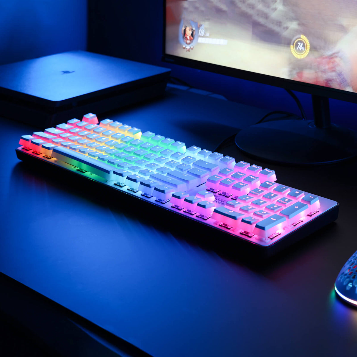 (Only Keycaps) Redragon X LTC PBT Double Shot 108 Pudding..., image 8 of 14 - enlarged view