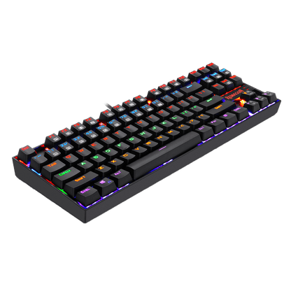 KUMARA K552 LED Rainbow Backlit Wired Keyboard - thumbnail 6