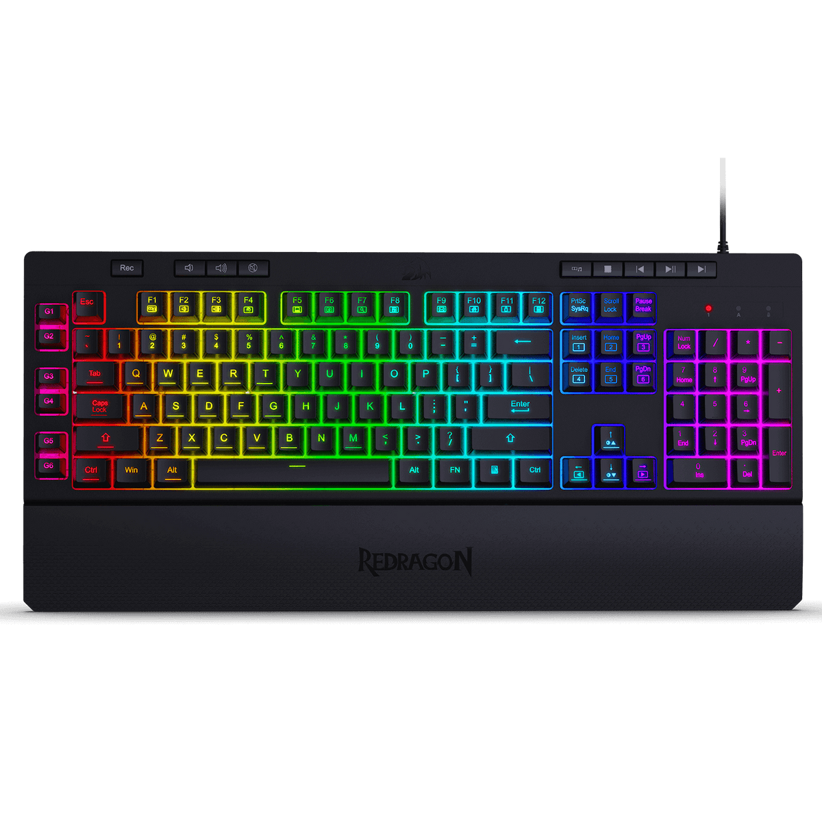 SHIVA K512 Membrane Gaming Keyboard, image 4 of 10