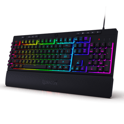 SHIVA K512 Membrane Gaming Keyboard - thumbnail 1