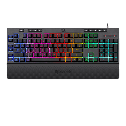 SHIVA K512 Membrane Gaming Keyboard - thumbnail 2