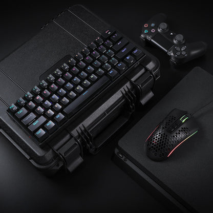 K530 PRO 60% RGB Wireless Mechanical Black Keyboard M808 Black Lightweight RG... - thumbnail 5