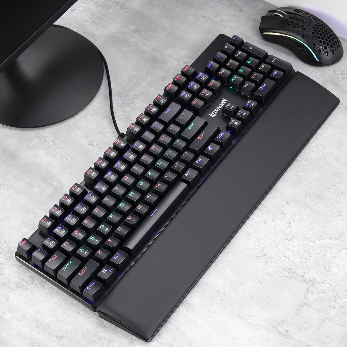 Meteor Computer Keyboard Wrist Rest Pad, image 3 of 9