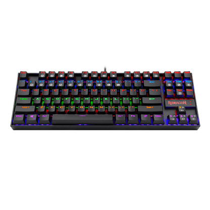 KUMARA K552 LED Rainbow Backlit Wired Keyboard - thumbnail 4