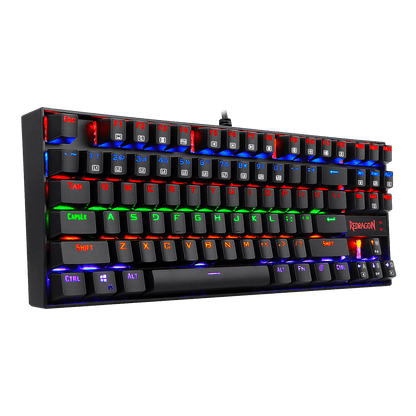 KUMARA K552 LED Rainbow Backlit Wired Keyboard - thumbnail 3