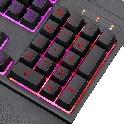 SHIVA K512 Membrane Gaming Keyboard - thumbnail 9