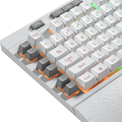 SHIVA K512 WHITE Membrane Gaming Keyboard - thumbnail 6